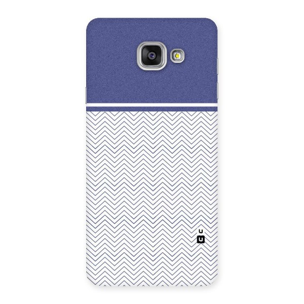 Melange Striped Pattern Back Case for Galaxy A7 2016