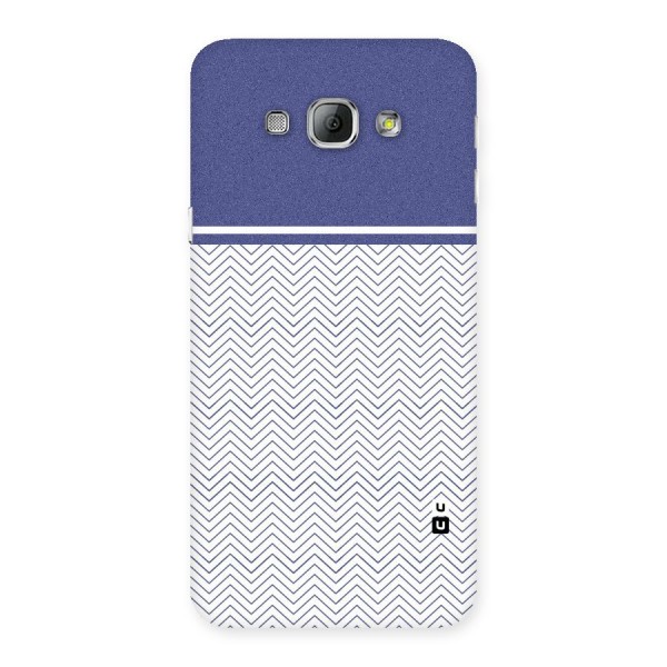 Melange Striped Pattern Back Case for Galaxy A8