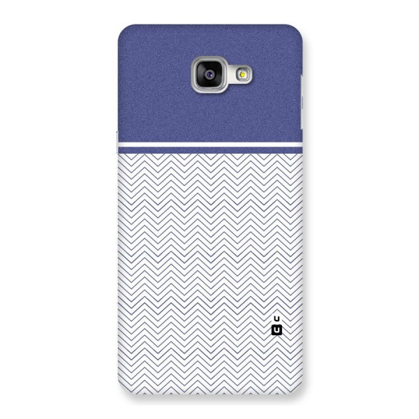 Melange Striped Pattern Back Case for Galaxy A9