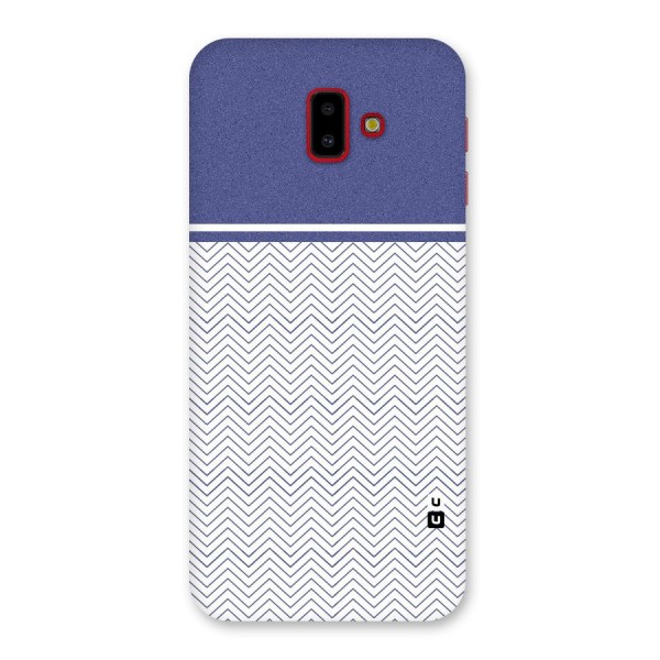 Melange Striped Pattern Back Case for Galaxy J6 Plus