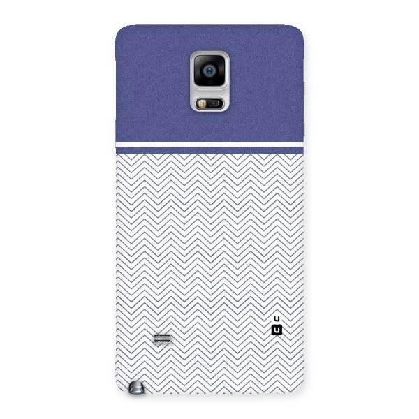 Melange Striped Pattern Back Case for Galaxy Note 4