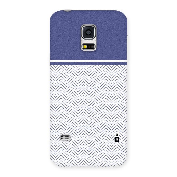 Melange Striped Pattern Back Case for Galaxy S5 Mini