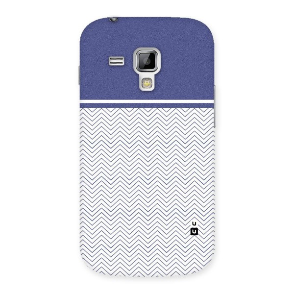 Melange Striped Pattern Back Case for Galaxy S Duos