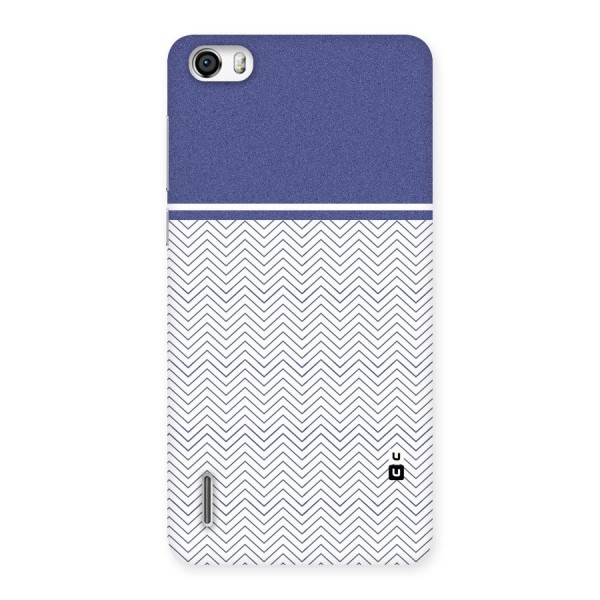 Melange Striped Pattern Back Case for Honor 6