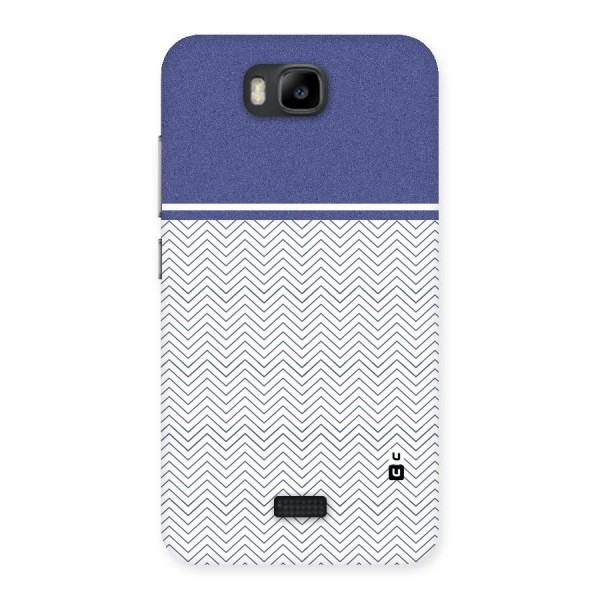 Melange Striped Pattern Back Case for Honor Bee