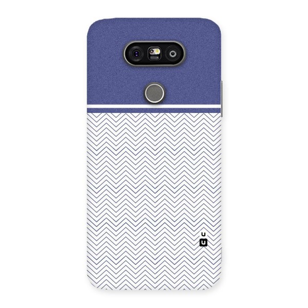 Melange Striped Pattern Back Case for LG G5