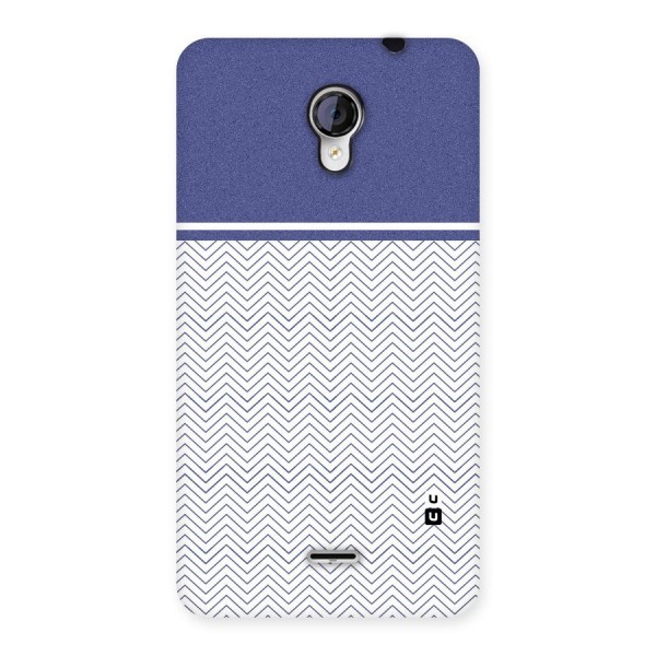 Melange Striped Pattern Back Case for Micromax Unite 2 A106