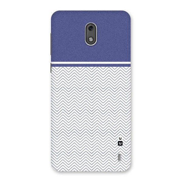 Melange Striped Pattern Back Case for Nokia 2