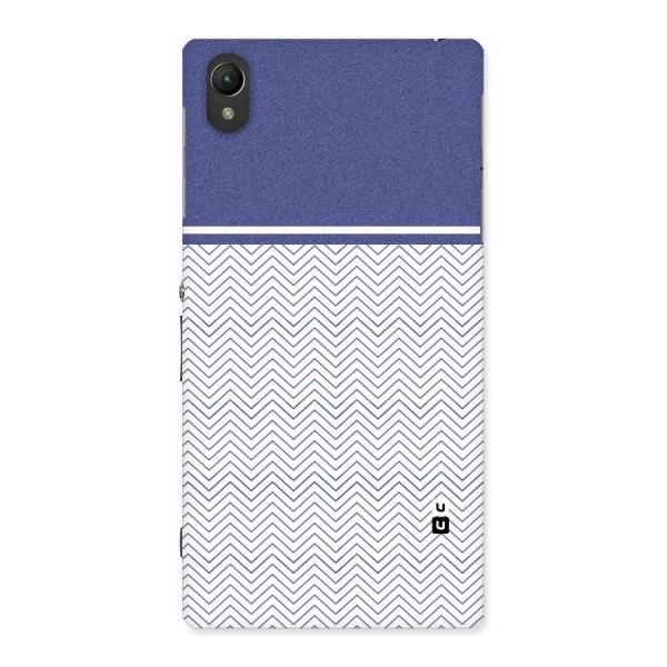 Melange Striped Pattern Back Case for Sony Xperia Z1