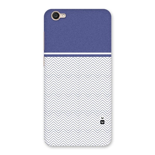 Melange Striped Pattern Back Case for Vivo Y55s