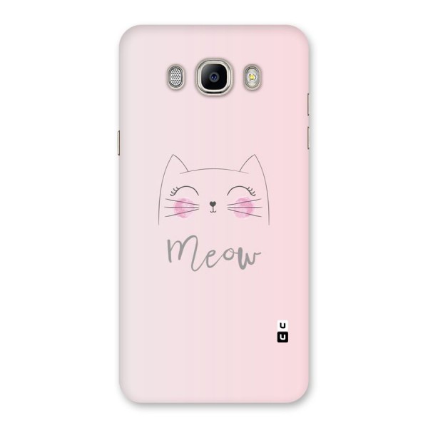 Meow Pink Back Case for Galaxy On8