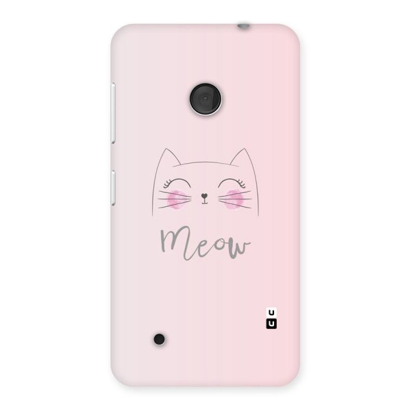 Meow Pink Back Case for Lumia 530