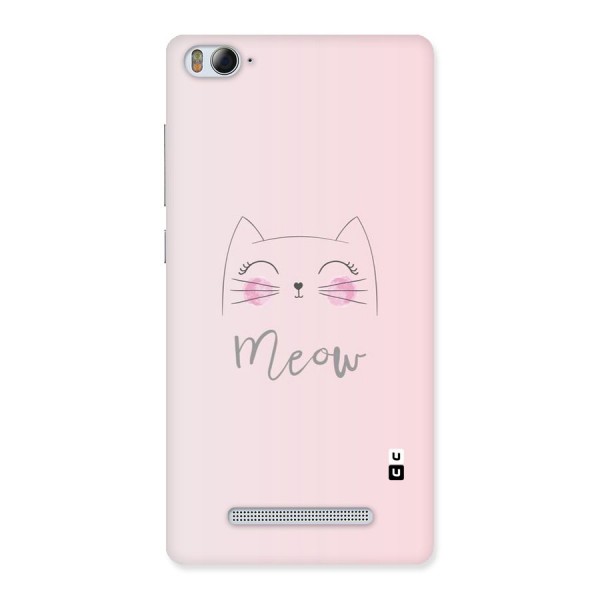 Meow Pink Back Case for Xiaomi Mi4i