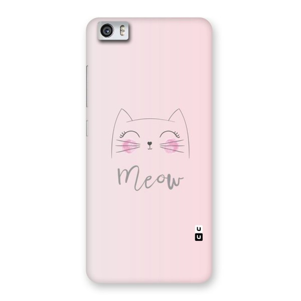 Meow Pink Back Case for Xiaomi Redmi Mi5