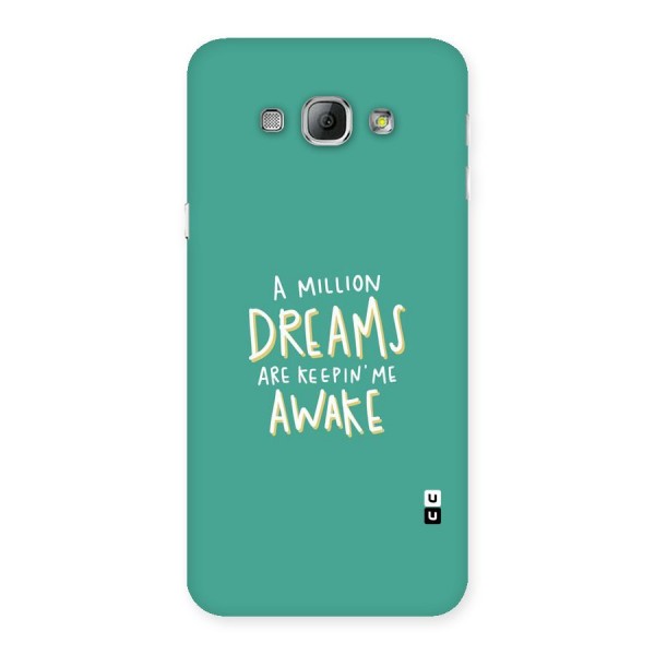 Million Dreams Back Case for Galaxy A8