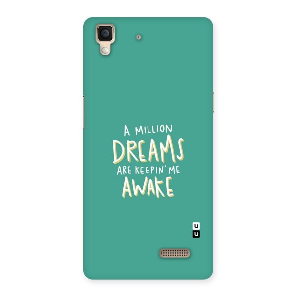 Million Dreams Back Case for Oppo R7