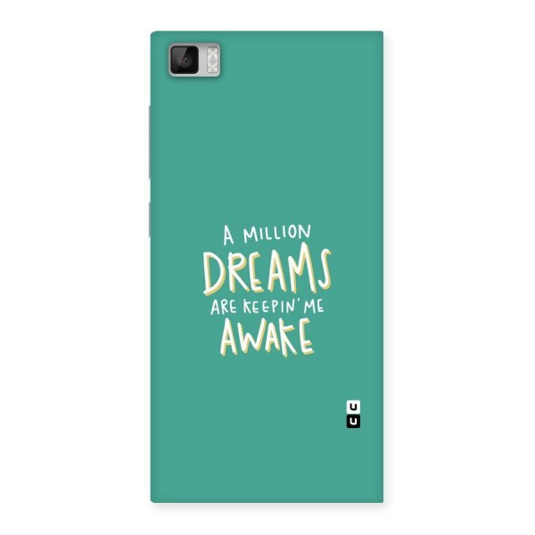 Million Dreams Back Case for Xiaomi Mi3