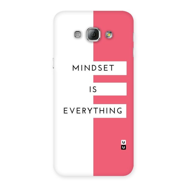 Mindset is Everything Back Case for Galaxy A8