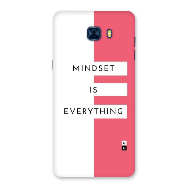 Mindset is Everything Back Case for Galaxy C7 Pro