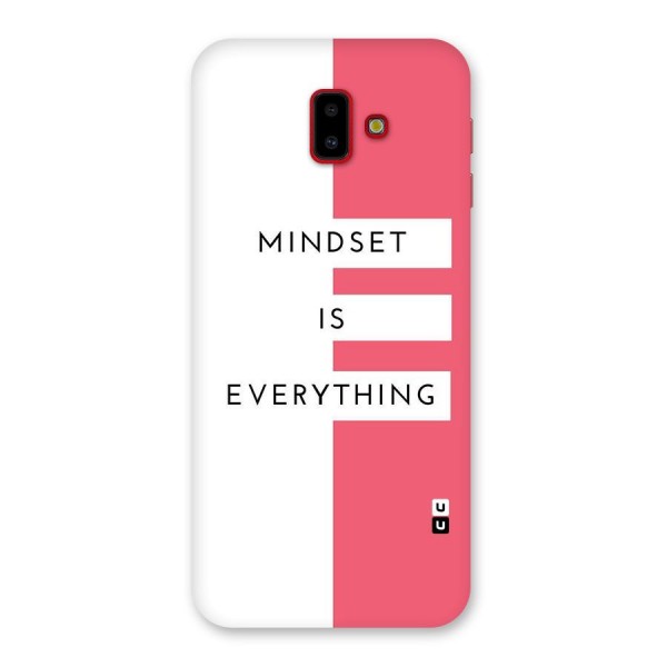 Mindset is Everything Back Case for Galaxy J6 Plus