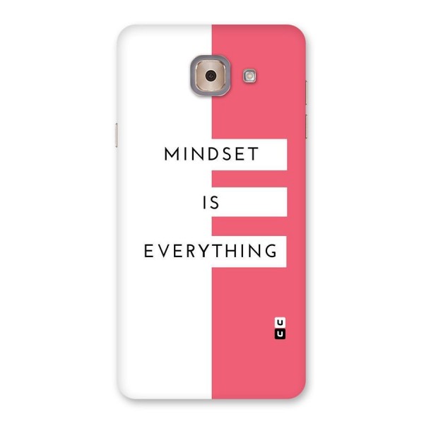 Mindset is Everything Back Case for Galaxy J7 Max