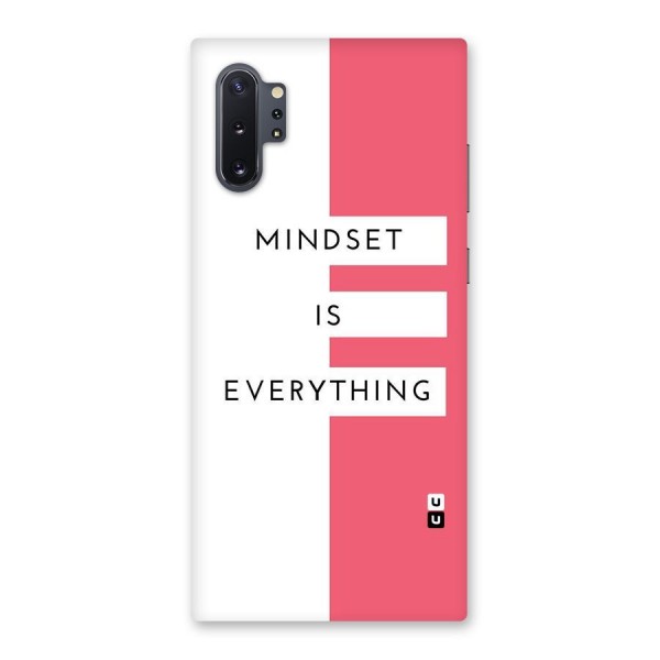 Mindset is Everything Back Case for Galaxy Note 10 Plus