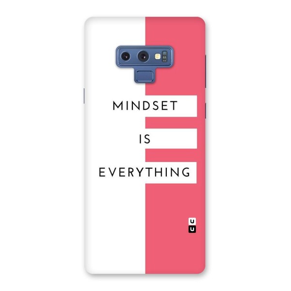 Mindset is Everything Back Case for Galaxy Note 9