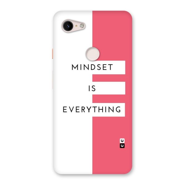 Mindset is Everything Back Case for Google Pixel 3 XL