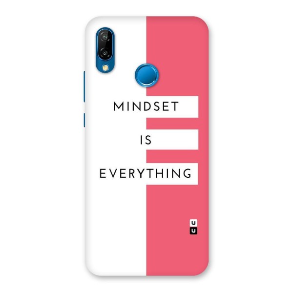 Mindset is Everything Back Case for Huawei P20 Lite