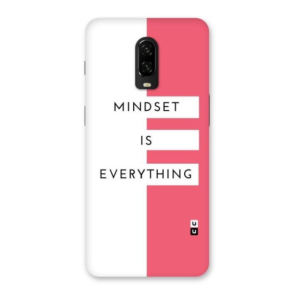 Mindset is Everything Back Case for OnePlus 6T