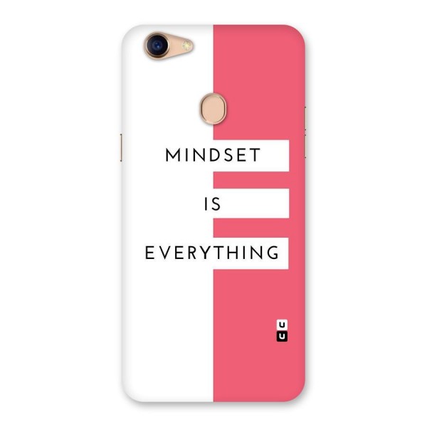 Mindset is Everything Back Case for Oppo F5