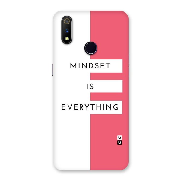 Mindset is Everything Back Case for Realme 3 Pro