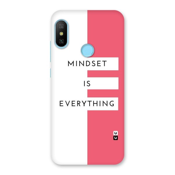 Mindset is Everything Back Case for Redmi 6 Pro