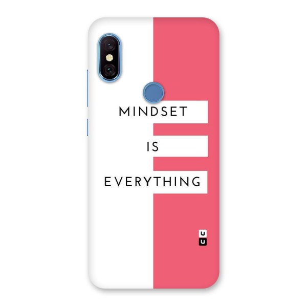 Mindset is Everything Back Case for Redmi Note 6 Pro