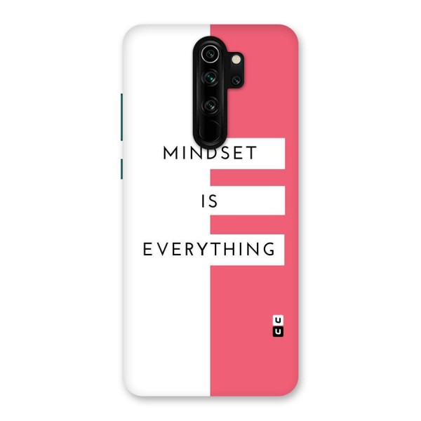 Mindset is Everything Back Case for Redmi Note 8 Pro