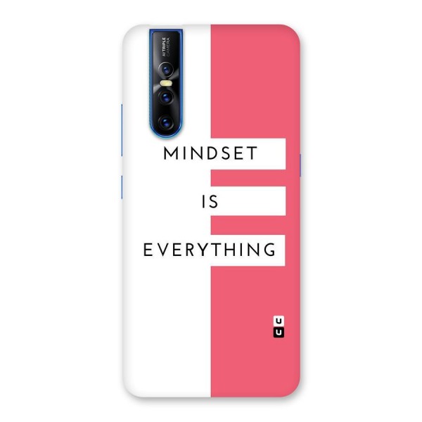 Mindset is Everything Back Case for Vivo V15 Pro