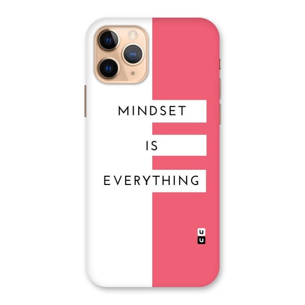 Mindset is Everything Back Case for iPhone 11 Pro