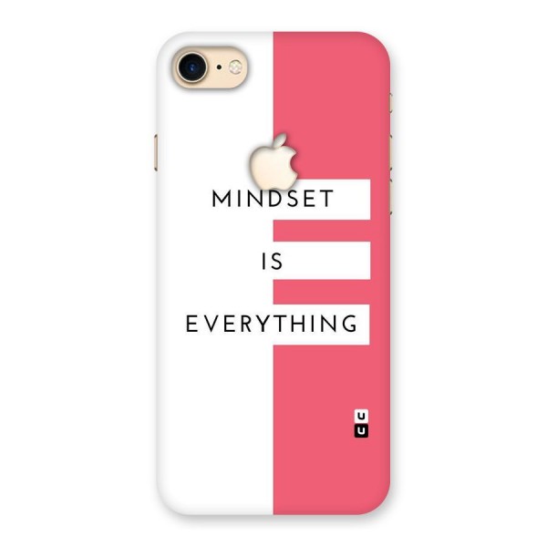 Mindset is Everything Back Case for iPhone 7 Apple Cut