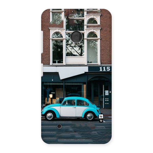 Mini Blue Car Back Case for Lumia 530