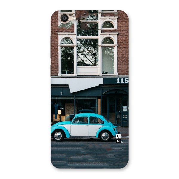 Mini Blue Car Back Case for Vivo Y55s