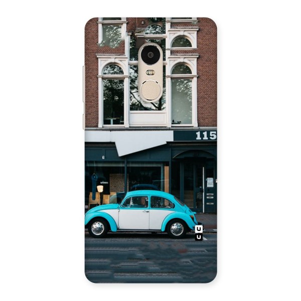 Mini Blue Car Back Case for Xiaomi Redmi Note 4