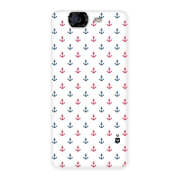 Minimal Anchor Pattern Back Case for Canvas Knight A350