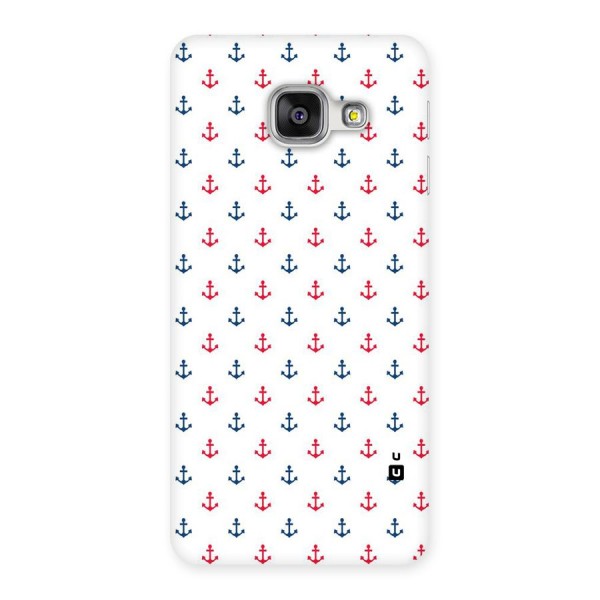 Minimal Anchor Pattern Back Case for Galaxy A3 2016