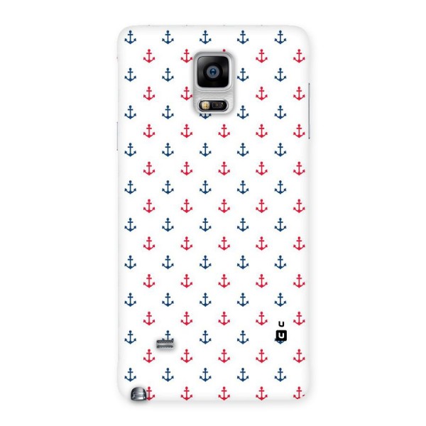 Minimal Anchor Pattern Back Case for Galaxy Note 4