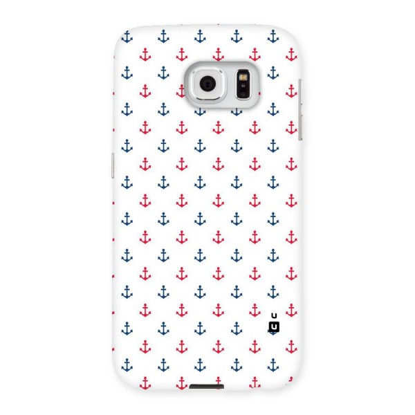 Minimal Anchor Pattern Back Case for Samsung Galaxy S6