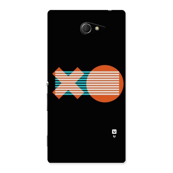 Minimal Art Back Case for Sony Xperia M2