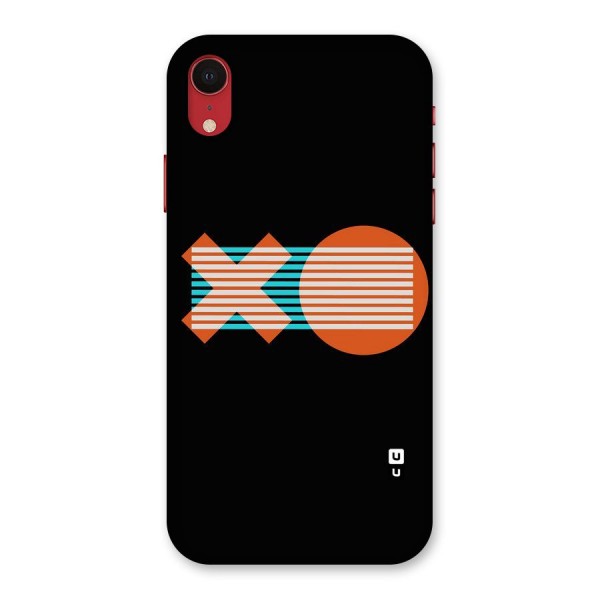 Minimal Art Back Case for iPhone XR