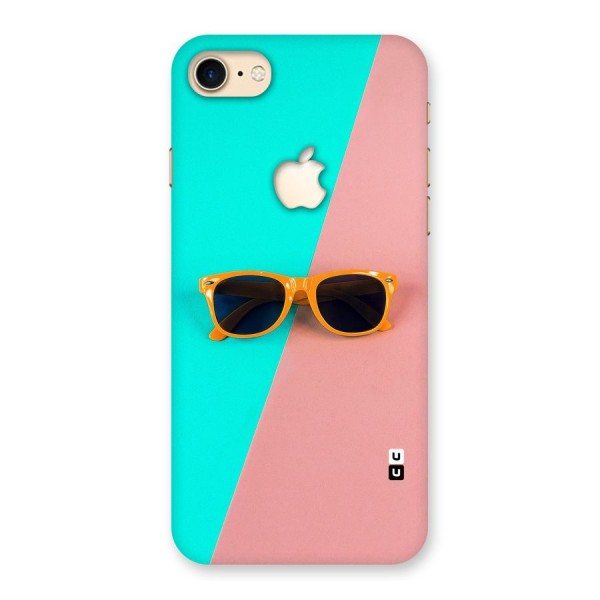 Minimal Glasses Back Case for iPhone 7 Apple Cut