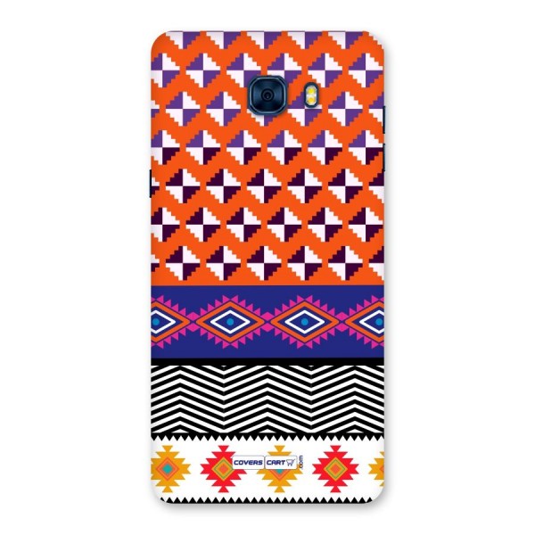 Mixed Pattern Aztec Back Case for Galaxy C7 Pro