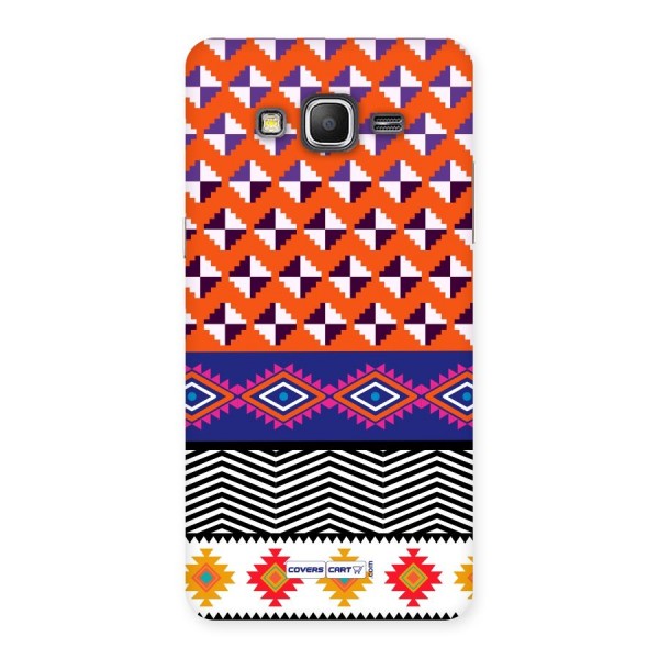 Mixed Pattern Aztec Back Case for Galaxy Grand Prime